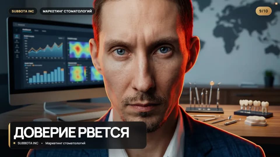 Анализ конкурентов в стоматологии: как не путать шум с реальной угрозой