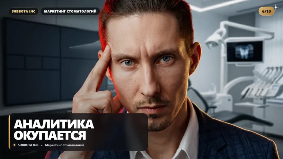 Аудит клиники для собственника стоматологии: как понять, где бизнес течёт, прежде чем вливать ещё деньги